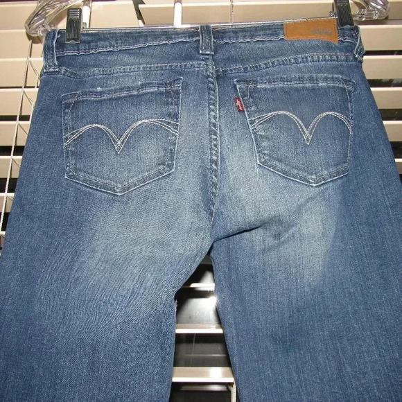 LEVI'S Demi Curve Low Rise Skinny Jeans Size 25 - Picture 4 of 6